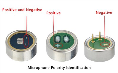 O que acontece se a polaridade de um microfone for invertida?