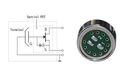 Métodos de conexão para cápsulas de microfone de eletreto