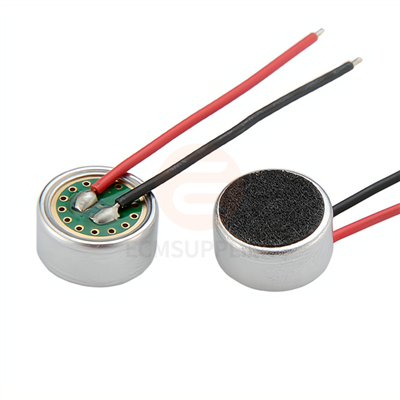 1045 microfone direcional único com solda com fio