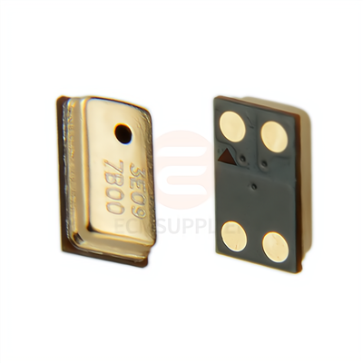 Qual é a precisão da frequência do 3722 Microfone Silicone?