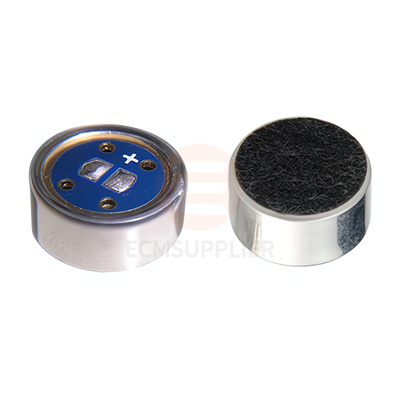 Qual é a resposta de frequência de um microfone direcional duplo?