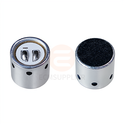 Microfone condensador de eletret de capacete